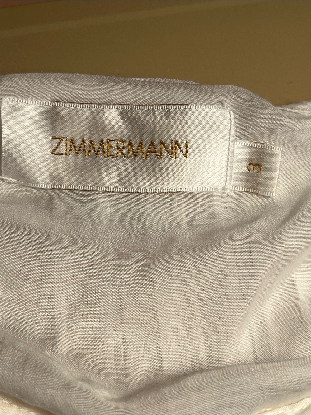 ZIMMERMAN (Luxury Brand ) Blouse size 3 - 🎀🎀🎀🎀 - Picture 2 of 6